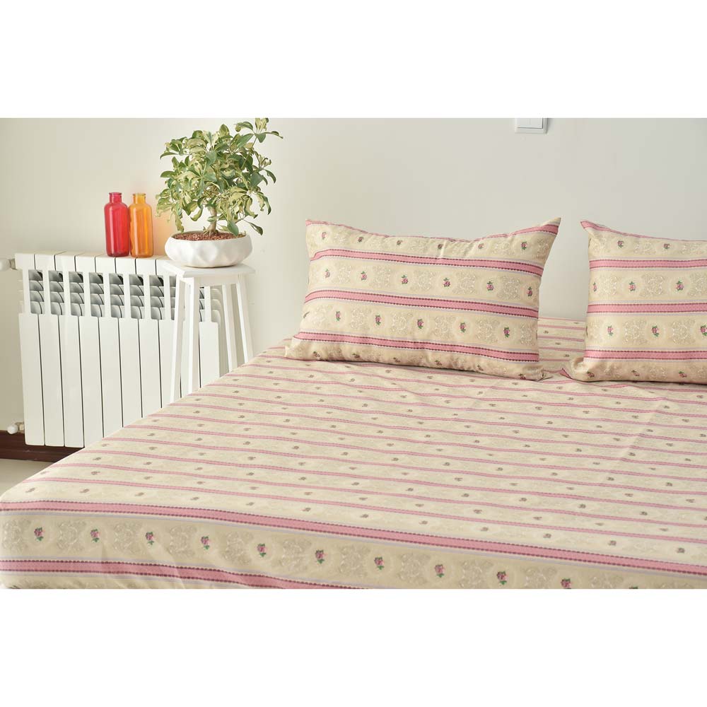 سرویس ملحفه بومرنگ مدل Asra-180 دونفره 3 تکه