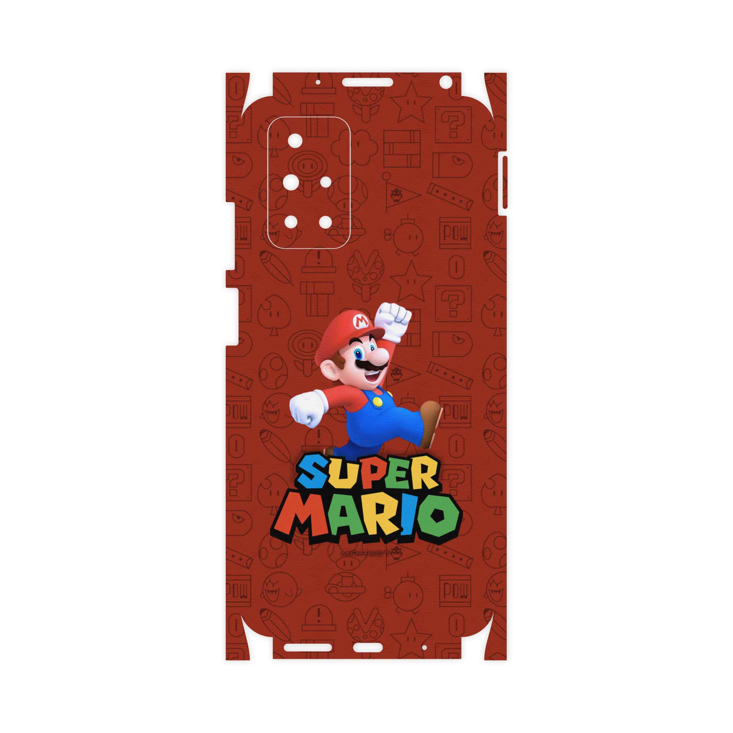برچسب پوششی ماهوت مدل Super-Mario-Game-FullSkin مناسب برای گوشی موبایل شیائومی Redmi 10 Prime