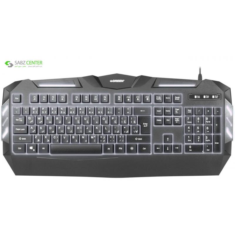 کیبورد مخصوص بازی گرین مدل GK403