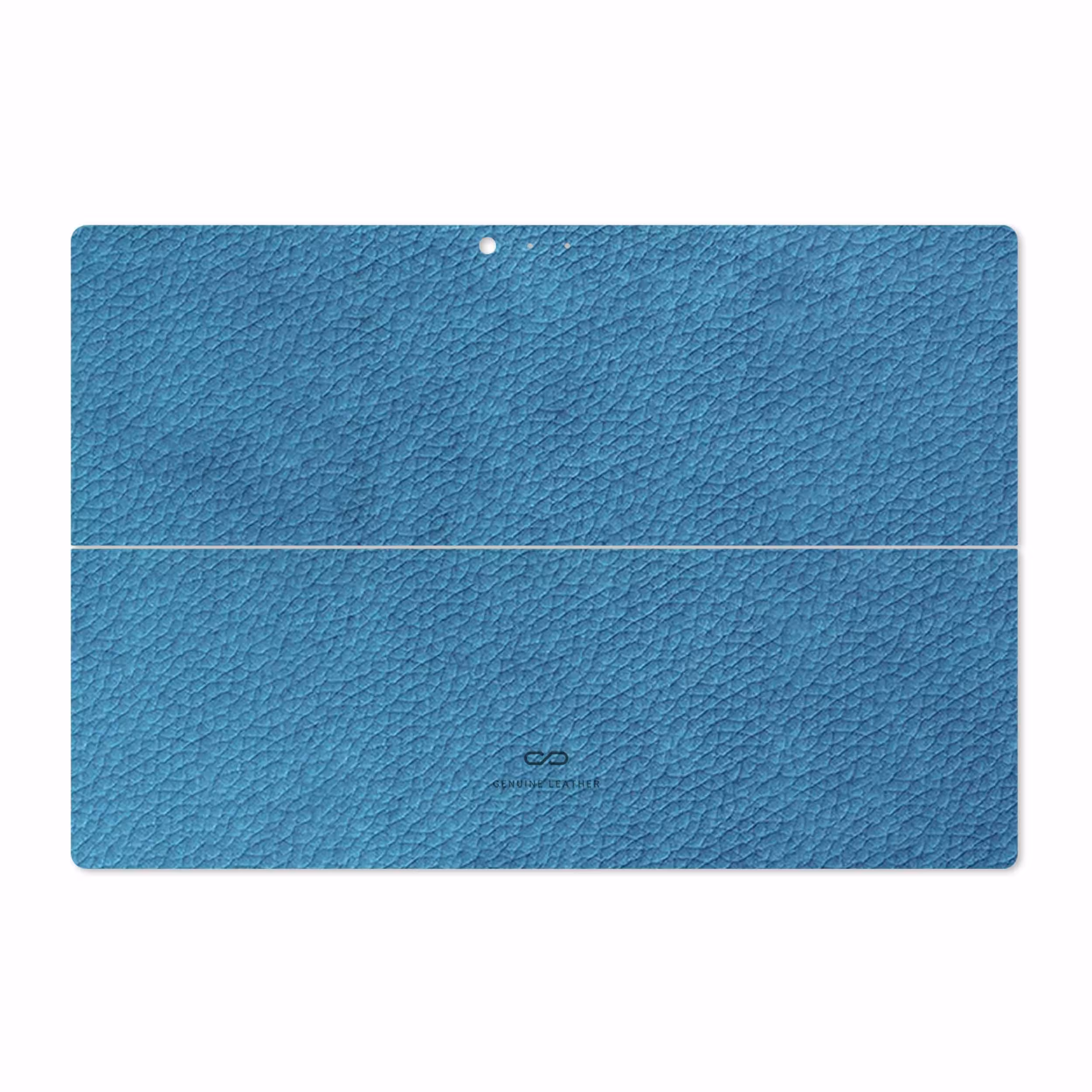 برچسب پوششی ماهوت مدل Blue-Leather مناسب برای تبلت مایکروسافت Surface Pro 3 2014