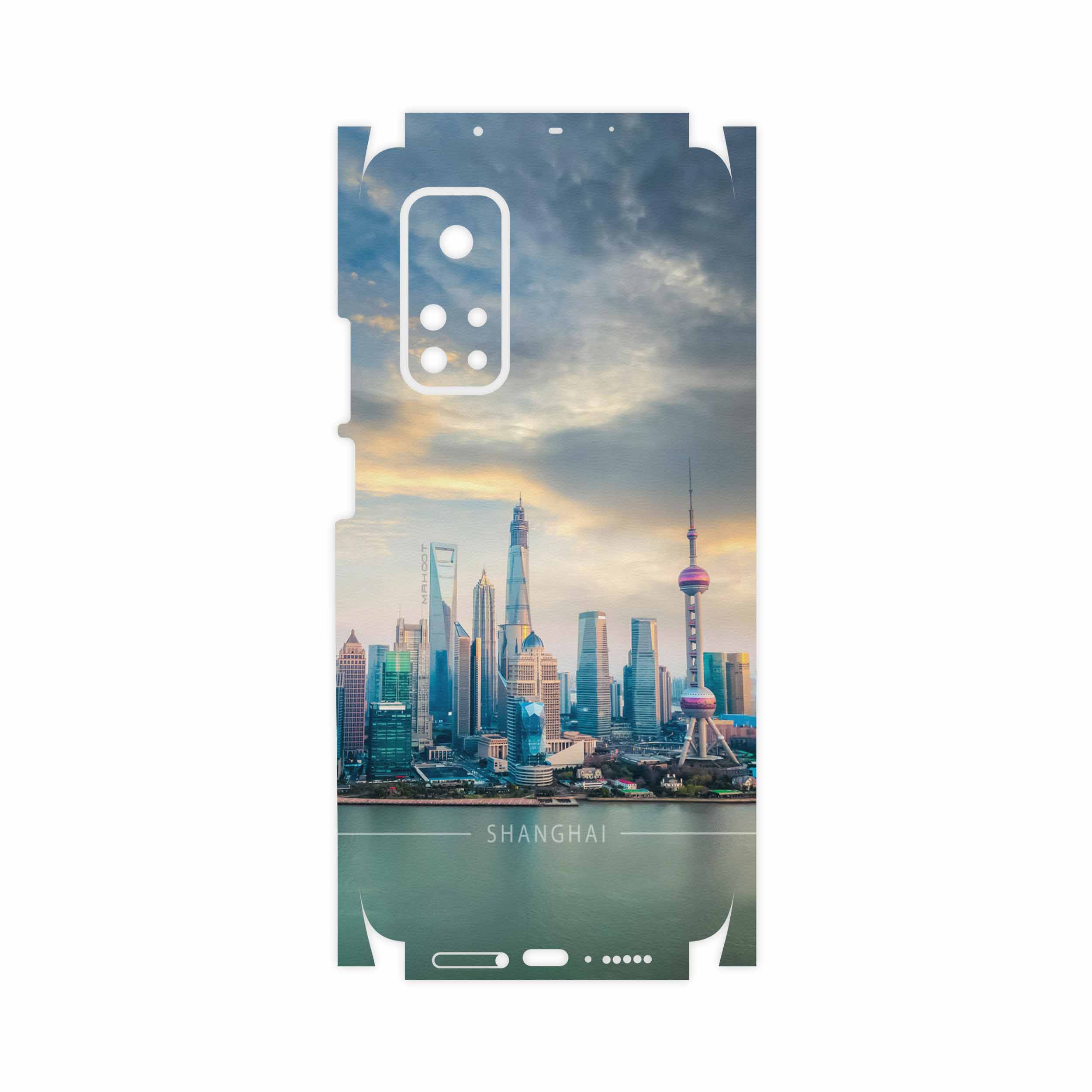 برچسب پوششی ماهوت مدل Shanghai-City-FullSkin مناسب برای گوشی موبایل شیائومی Mi 10T Pro 5G