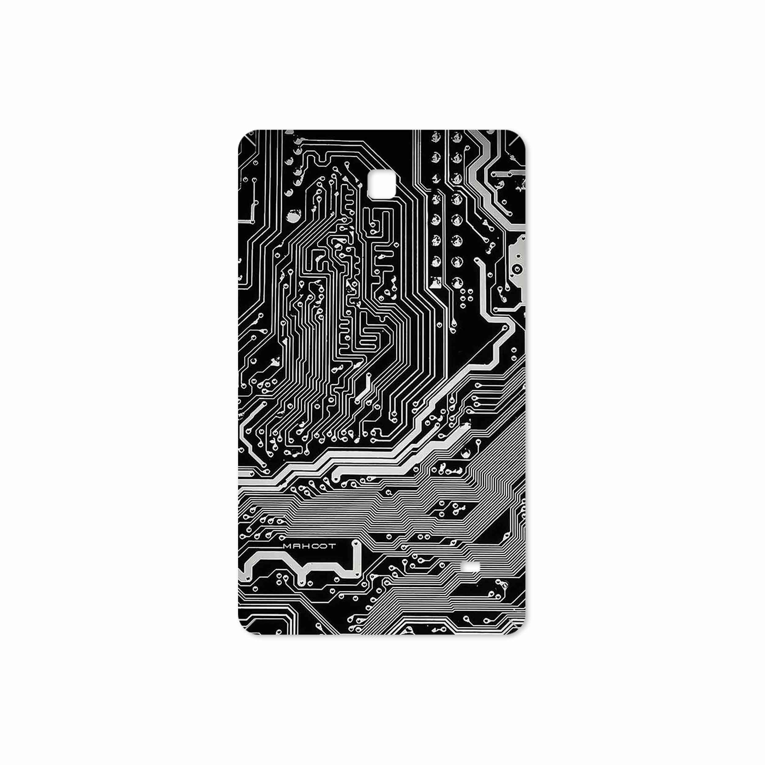 برچسب پوششی ماهوت مدل Black Printed Circuit Board مناسب برای تبلت سامسونگ Galaxy Tab 4 7.0 2014 T231