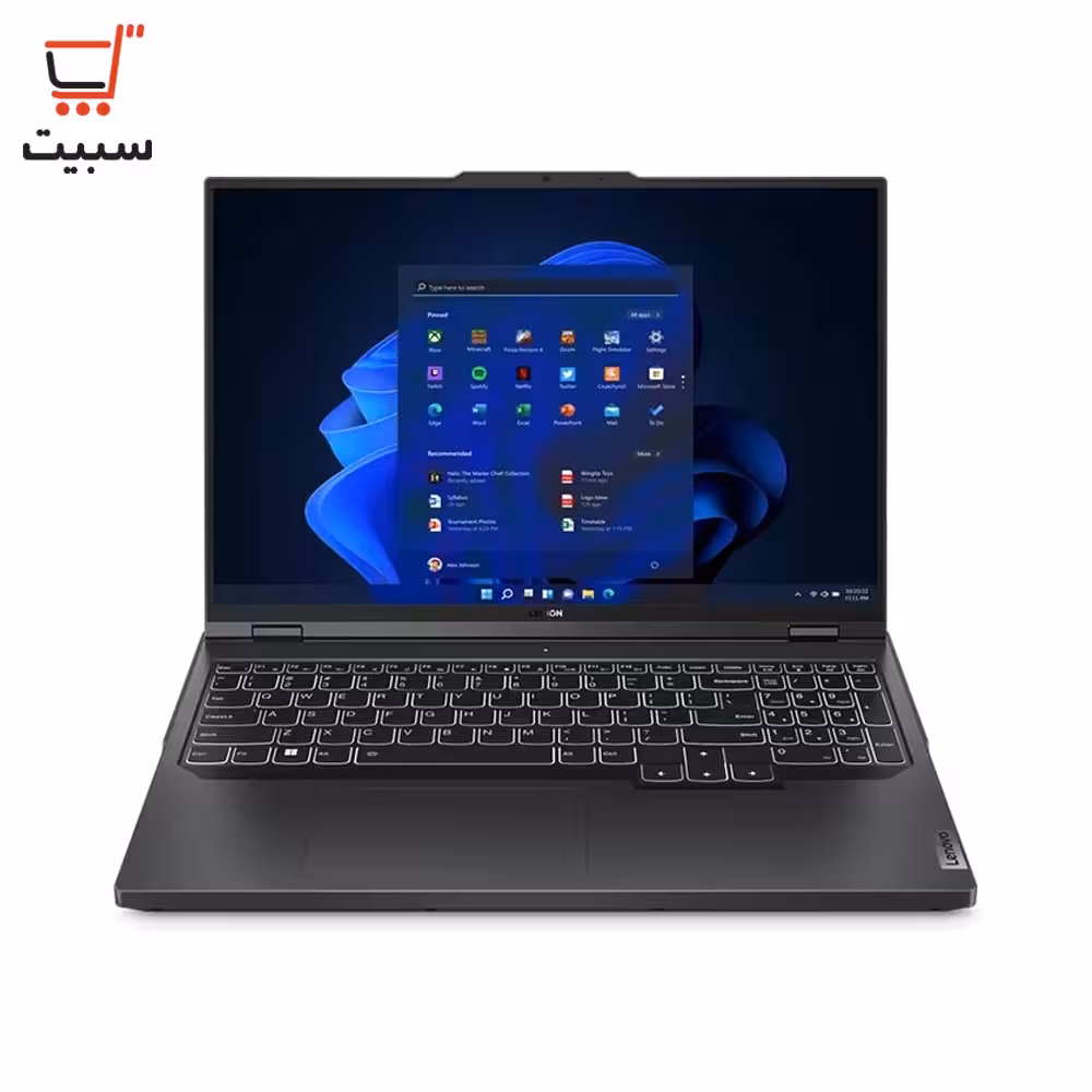 لپ تاپ 16 اینچی گیمینگ لژیون پرو 5 لنوو مدل Legion Pro 5 16IRX8-ZD