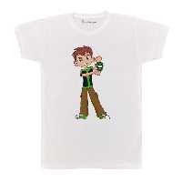 تی شرت بچگانه پرمانه طرح بن تن کد pmt.4112