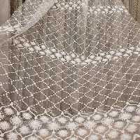 پارچه پرده تور صدفی برند تولینت