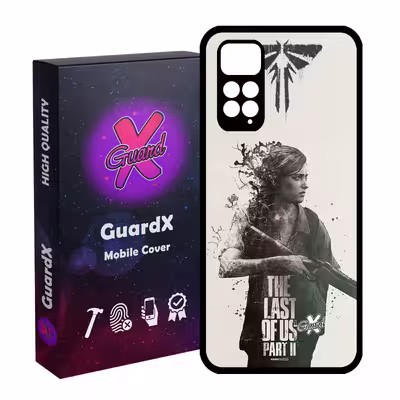 کاور گارد ایکس طرح The Last of Us مدل Glass10199 مناسب برای گوشی موبایل شیائومی Redmi Note 11S/ Note 11 4G