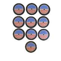  صفحه برش فرز انگشتی مینیاتوری کد  A0  مجموعه 15 عددی