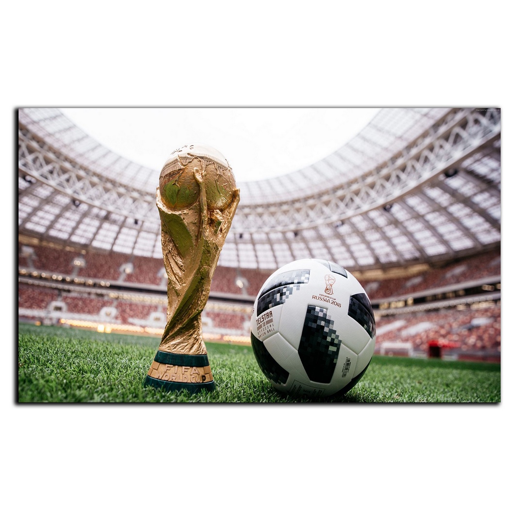 تابلو شاسی بکلیت طرح فوتبال کاپ جام جهانی فیفا مدل SH-S6414