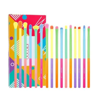 ست براش سایه چشم رنگین کمانی 16 عددی دوکالر