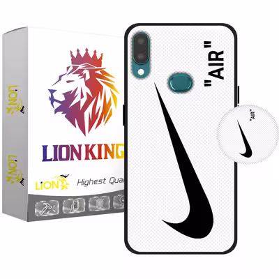 کاور لاین کینگ مدل NIKYWHAIT مناسب برای گوشی موبایل سامسونگ Galaxy A10S به همراه پایه نگهدارنده