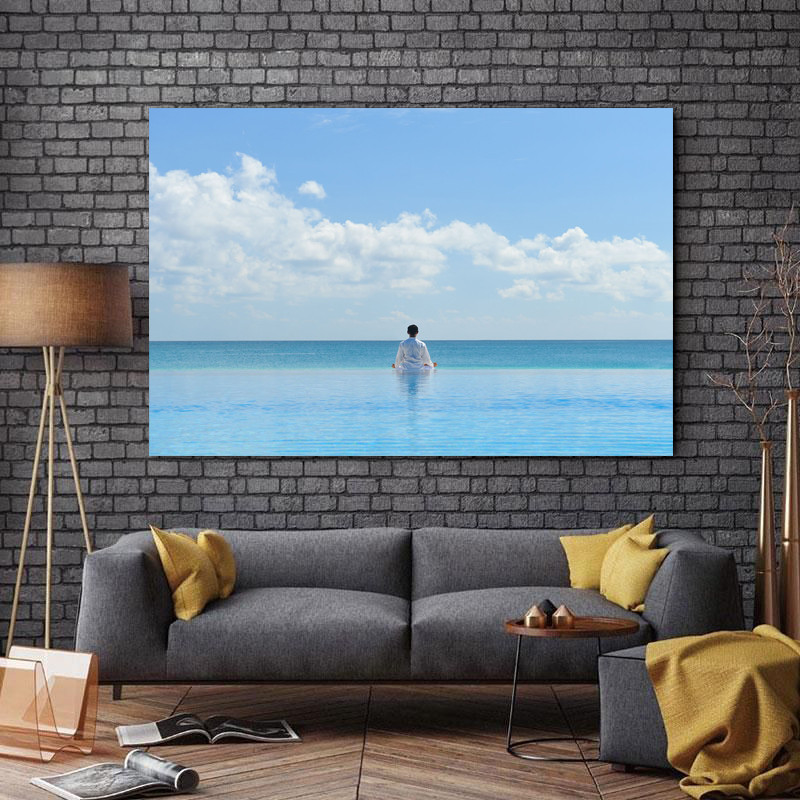 تابلو شاسی طرح یوگا کد 04 | دنیای قاب