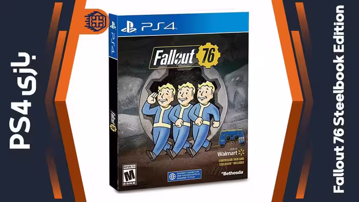 دیسک بازی Fallout 76 SteelBook Edition – مخصوص PS4