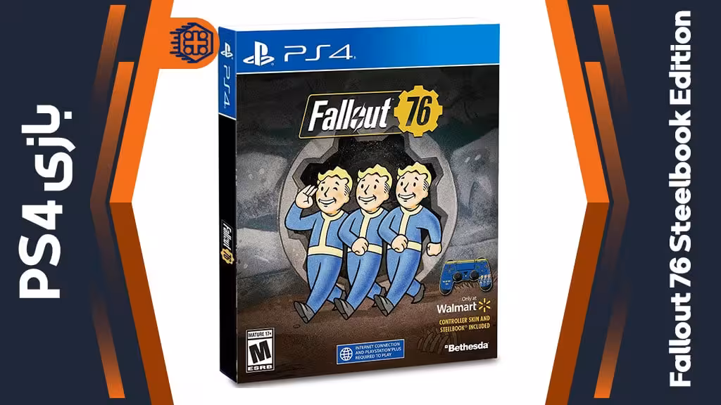دیسک بازی Fallout 76 SteelBook Edition – مخصوص PS4