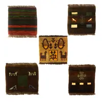  گبه دستبافت مدل CHR کد.CHR-26121214314247 مجموعه 5 عددی 