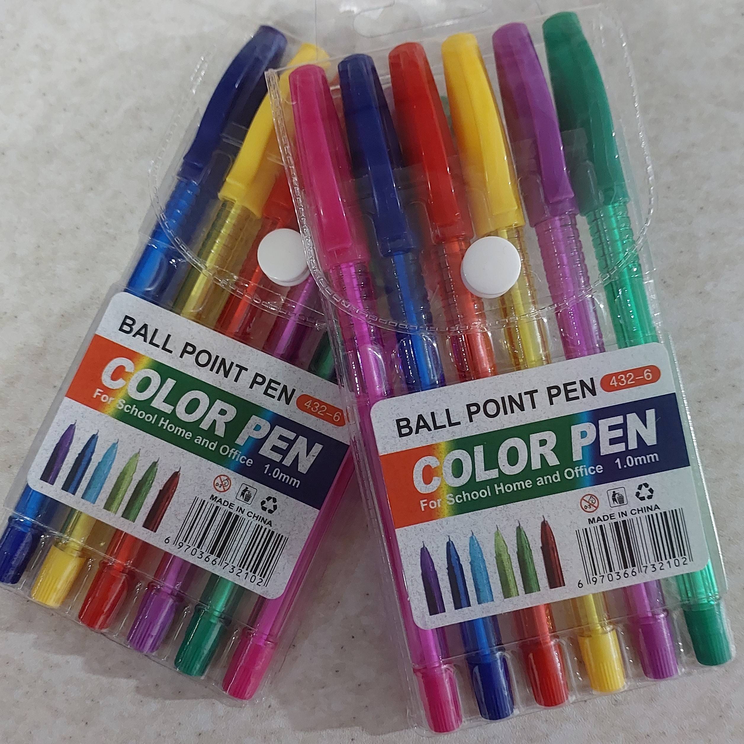 خودکار رنگی 6رنگ 