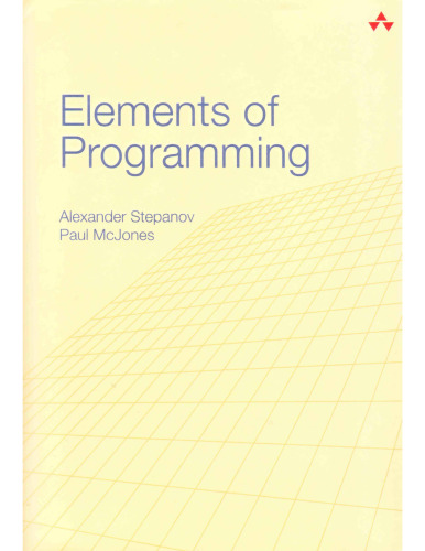 خرید و دانلود نسخه کامل کتاب Elements of Programming