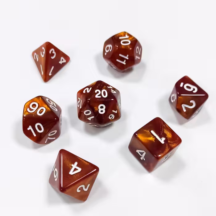 تاس بازی مدل Dungeons and Dragons کد 1004 بسته 28 عددی