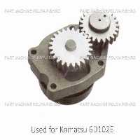 اویل پمپ ليفتراك کوماتسو مدل Komatsu 6D102E