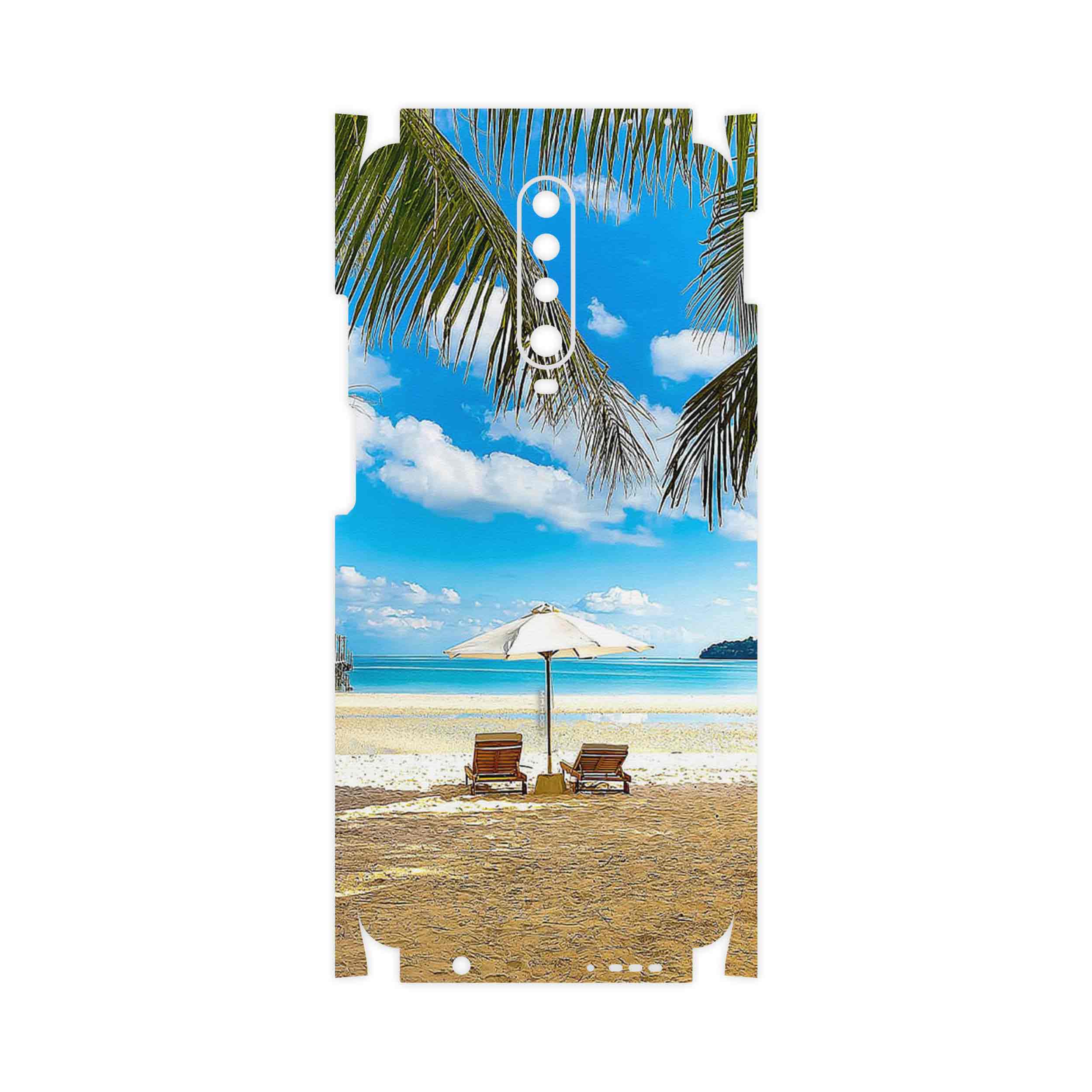 برچسب پوششی ماهوت مدل Beach-FullSkin مناسب برای گوشی موبایل شیائومی Redmi K30