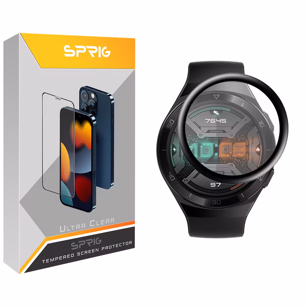 محافظ صفحه نمایش نانو اسپریگ مدل SPG مناسب برای ساعت هوشمند هوآوی GT 2e