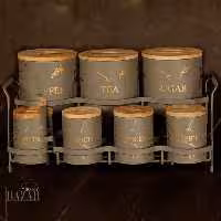 پاسماوری 8پارچه طرح ماربل درب چوبی برند پی وی کی 