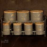 پاسماوری 8پارچه طرح ماربل درب چوبی برند پی وی کی 