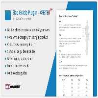 دانلود افزونه WooCommerce Product Size Guide