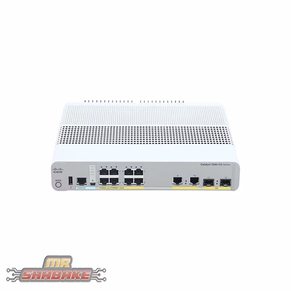 قیمت و خرید سوئیچ سیسکو WS-C3560CX-8PC-S | مسترشبکه