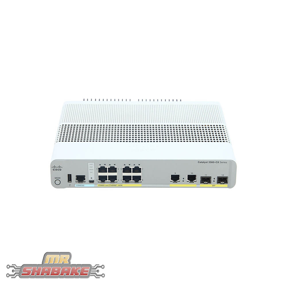 قیمت و خرید سوئیچ سیسکو WS-C3560CX-8PC-S | مسترشبکه