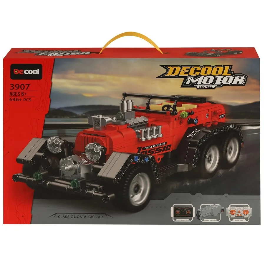 ساختنی دکول طرح ماشین کلاسیک کد 3907