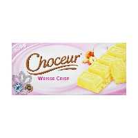 شکلات سفید با تکه های فندق کریسپی 200 گرم شوکور - choceur