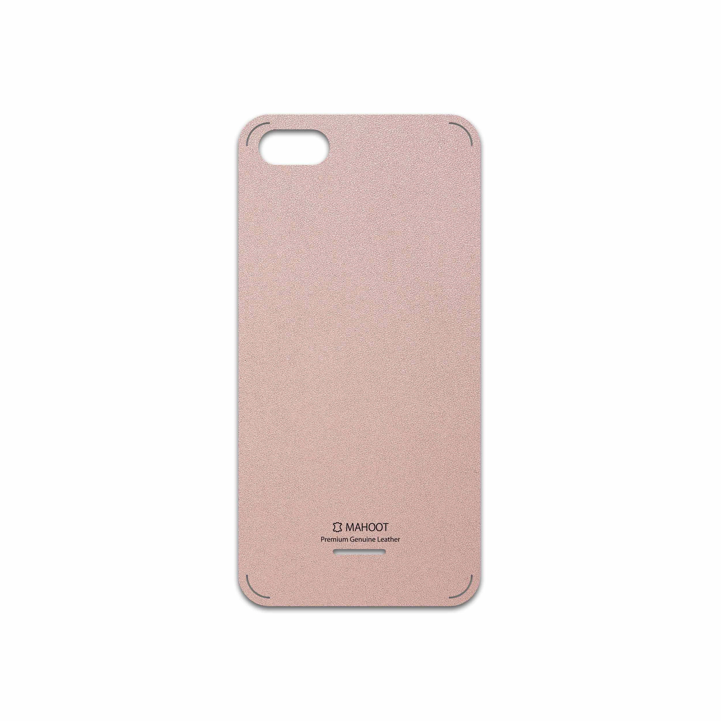 برچسب پوششی ماهوت مدل Rose Gold Leather مناسب برای گوشی موبایل شیائومی Redmi 6A