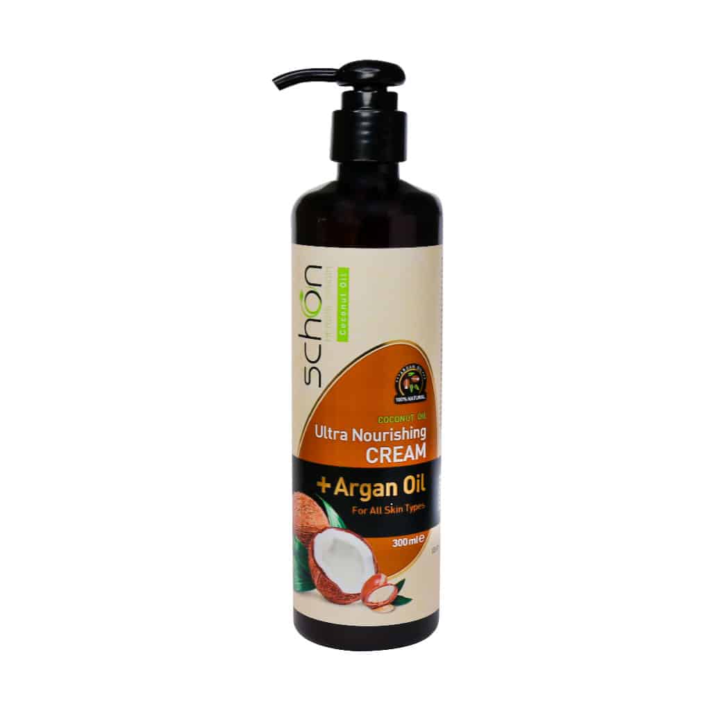 قیمت و خرید کرم مرطوب کننده نارگیل و آرگان شون 300 میلی لیتر