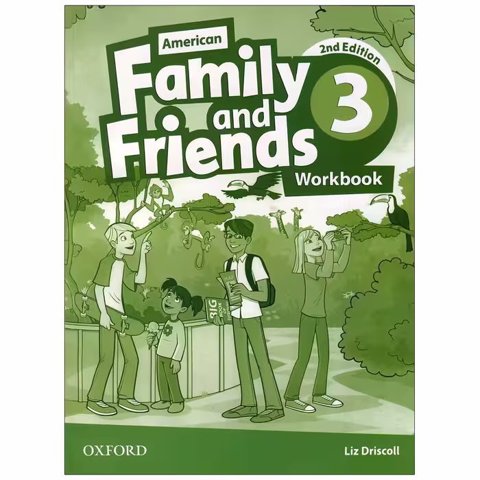 کتاب family and friends 3 اثر Naomi Simmons انتشارات اکسفورد