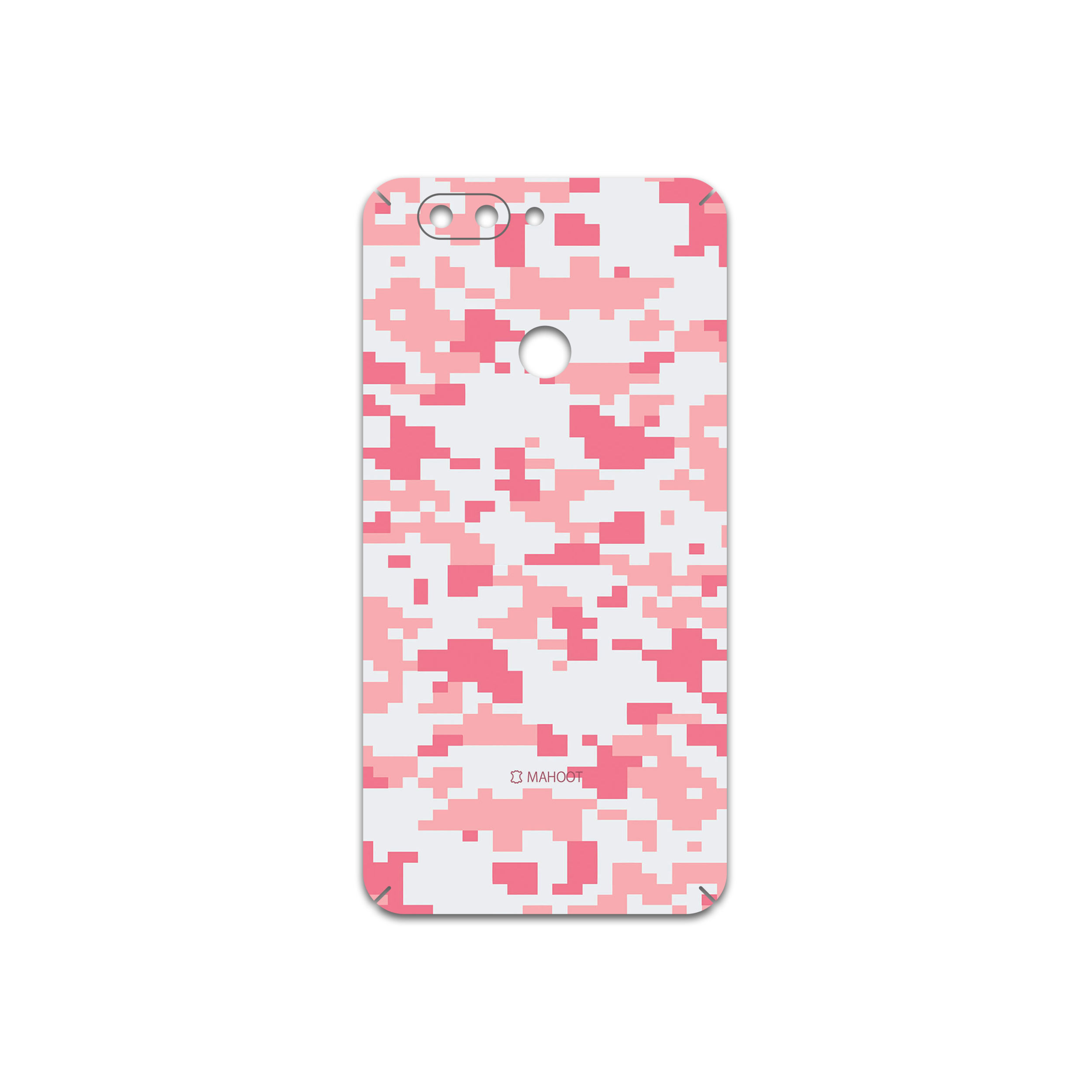 برچسب پوششی ماهوت مدل Army-Pink-pixel مناسب برای گوشی موبایل الفون P8 Mini