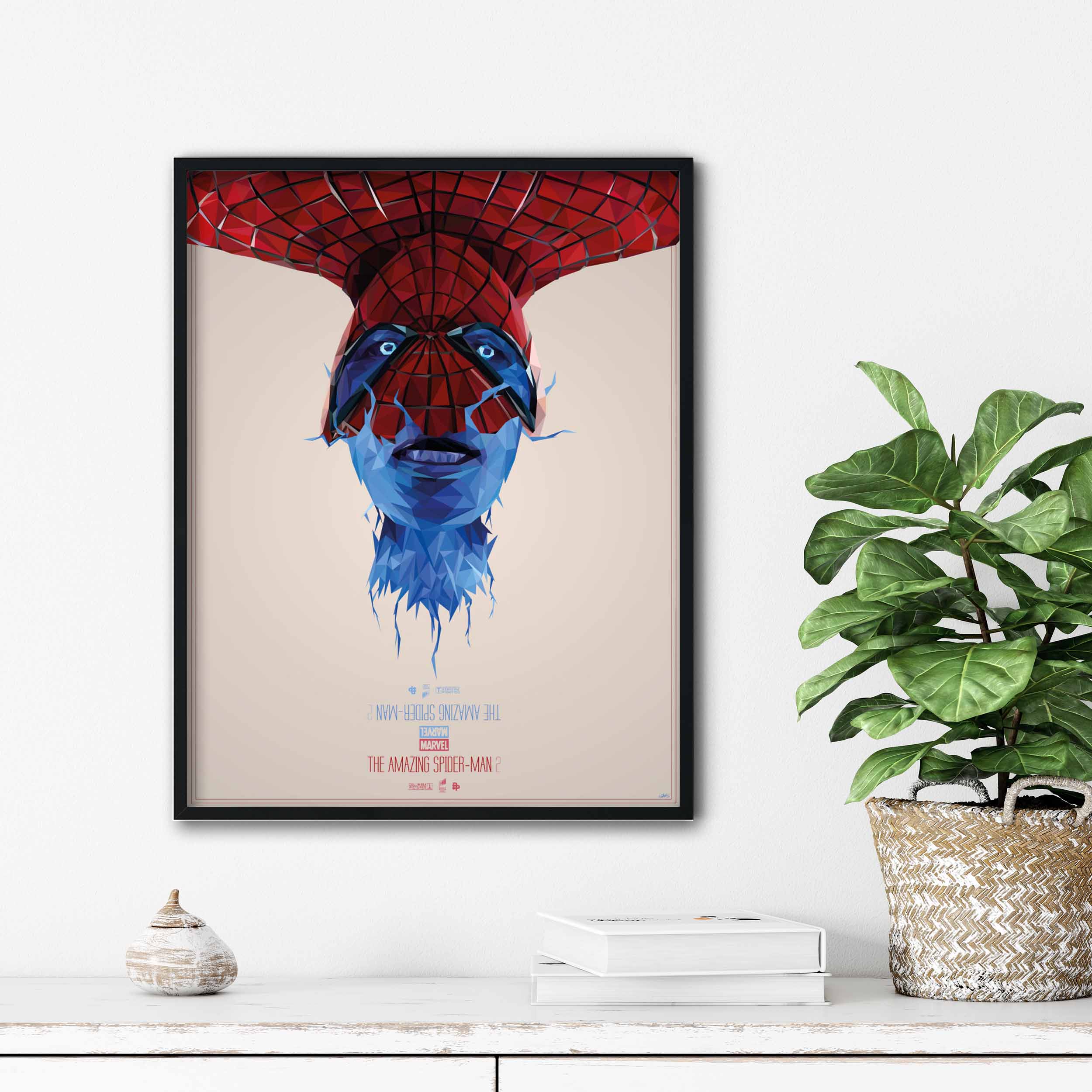 تابلو آتریسا طرح پوستر فیلم spider man مدل ATm525