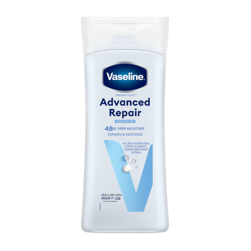 لوسیون بدن پوست خشک Advanced Repair وازلین Vaseline حجم 200 میلیلیتر