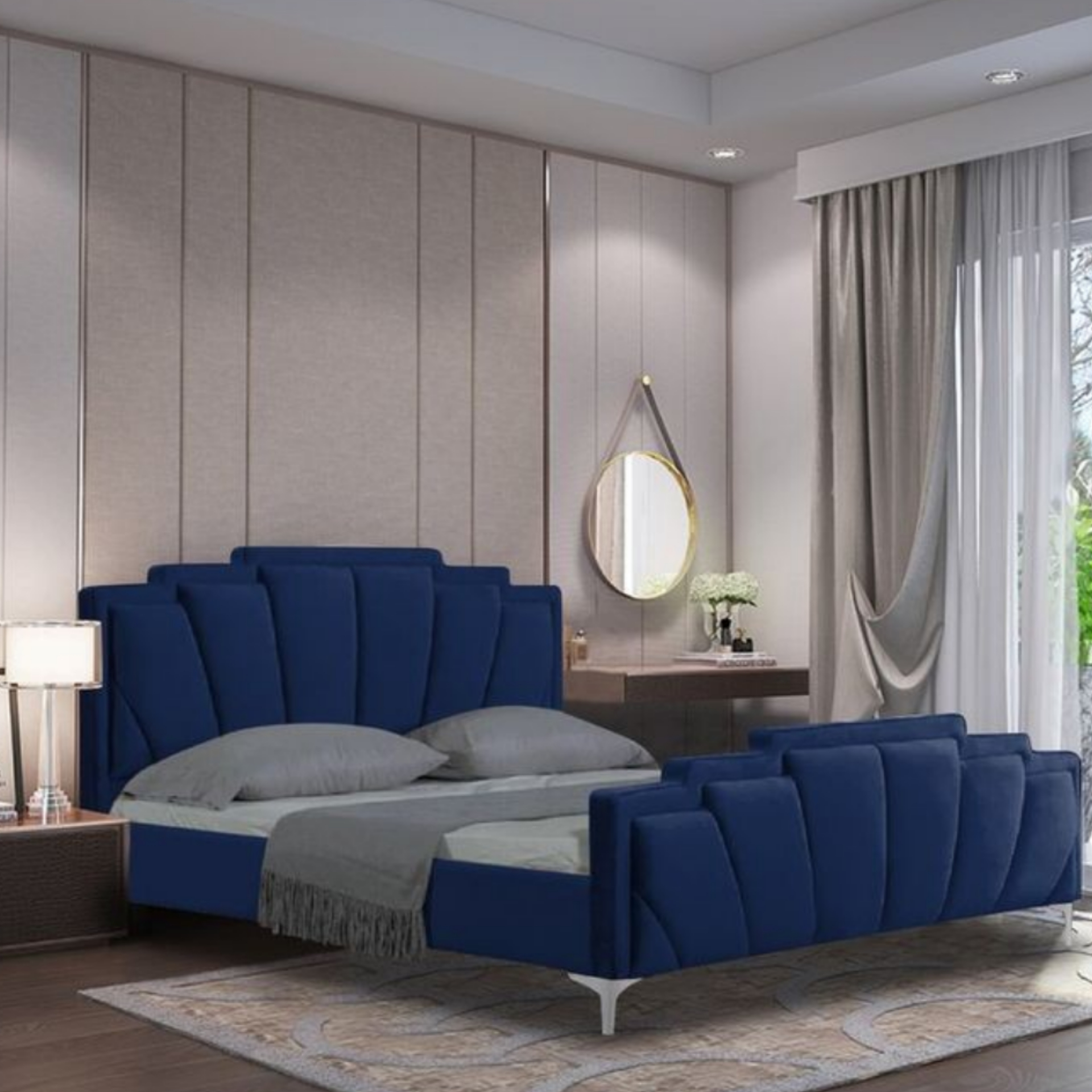 تخت خواب یک نفره مدل لیندا سایز 120×200 سانتی متر