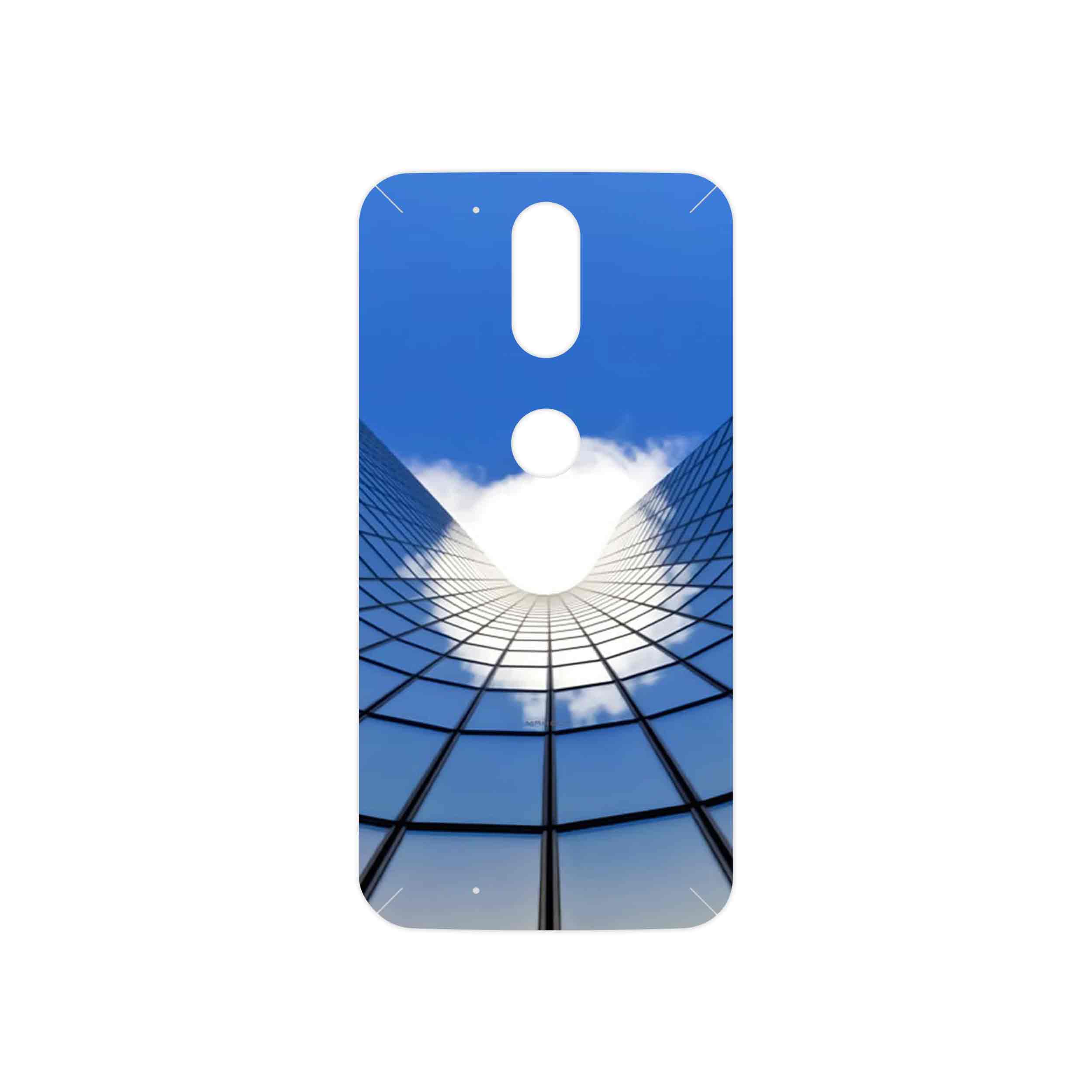 برچسب پوششی ماهوت مدل Glass skyscraper مناسب برای گوشی موبایل موتورولا Moto G4