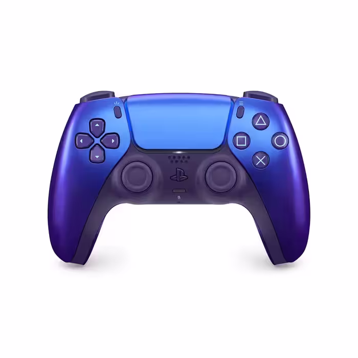 دسته PS5 DualSense آبی نیلی کروم
