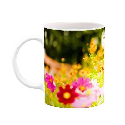 ماگ طرح گل مدل mgs12023