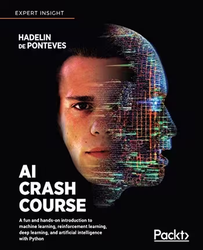 خرید و دانلود نسخه کامل کتاب AI Crash Course: A fun and hands-on introduction to machine learning, reinforcement learning, deep learning, and artificial intelligence with Python