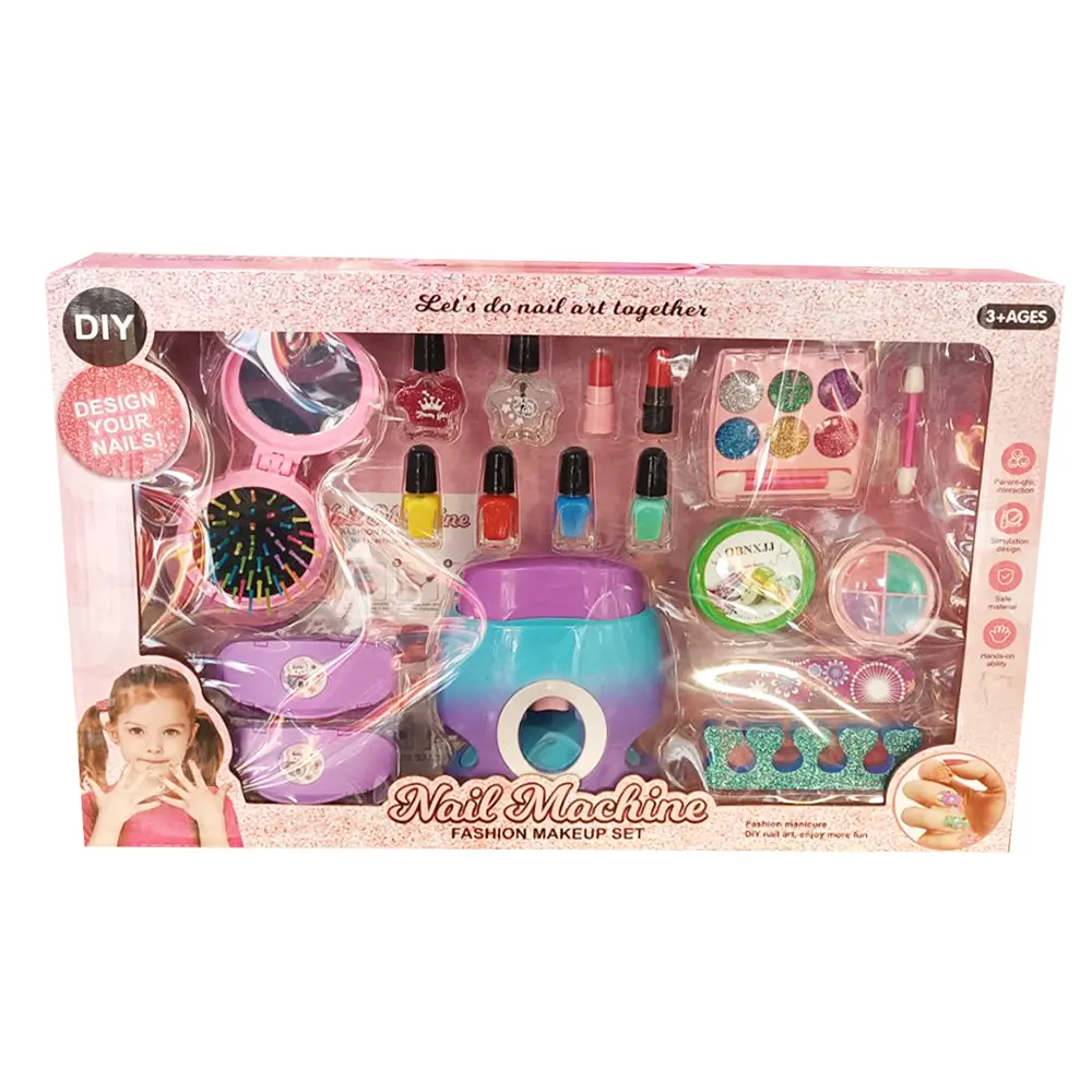 ست آرایش و طراحی ناخن Nail Machine