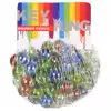 تیله شیشه ای مداد چوبی مدل Colorful بسته 1000 عددی