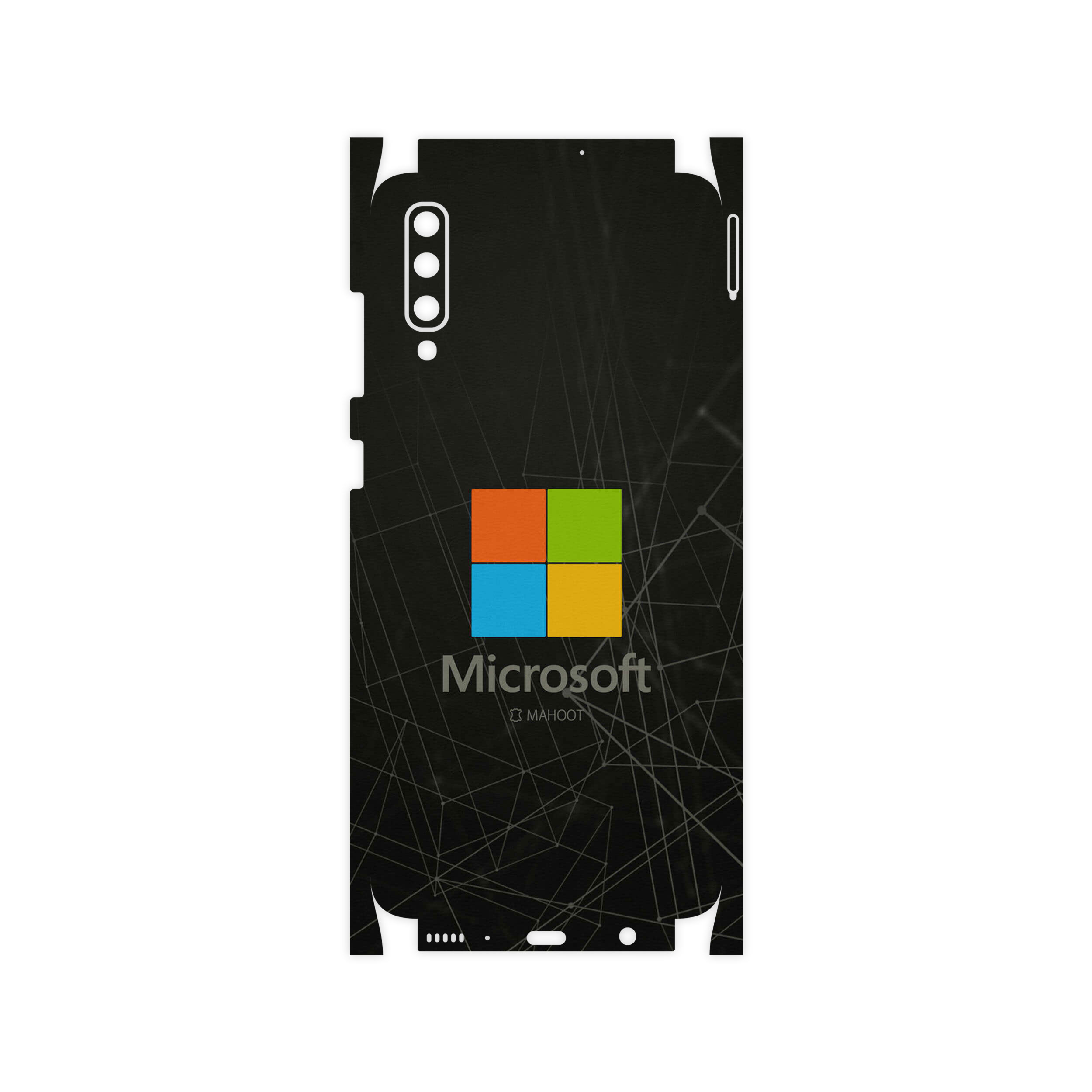 برچسب پوششی ماهوت مدل Mcrsft-FullSkin مناسب برای گوشی موبایل سامسونگ Galaxy A70