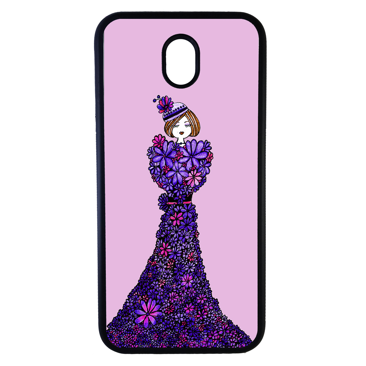 کاور طرح دخترانه کد 822 مناسب برای گوشی موبایل سامسونگ galaxy j7 pro
