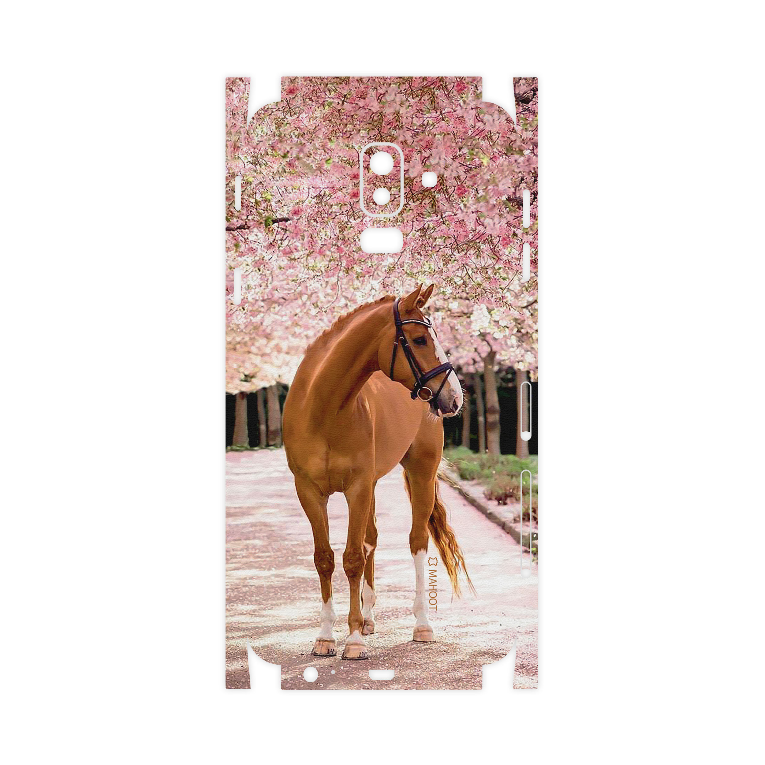 برچسب پوششی ماهوت مدل Horse-1-FullSkin مناسب برای گوشی موبایل سامسونگ Galaxy J8