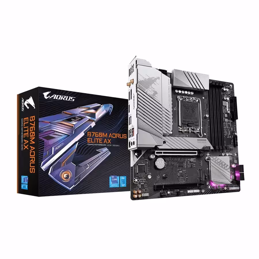 مادربرد گیگابایت B760M AORUS ELITE AX DDR5