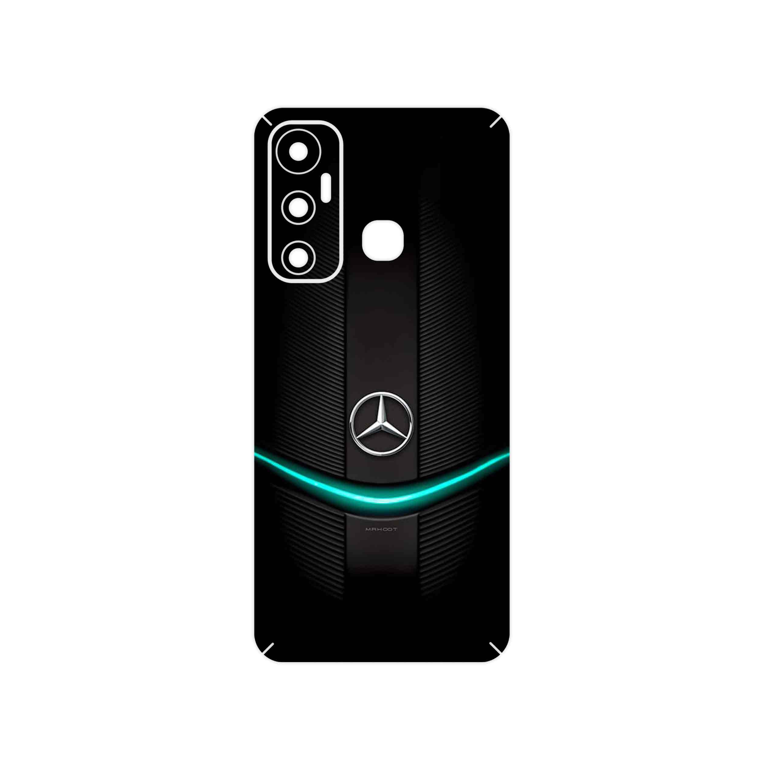 برچسب پوششی ماهوت مدل Mercedes_Benz مناسب برای گوشی موبایل اینفینیکس Hot 11