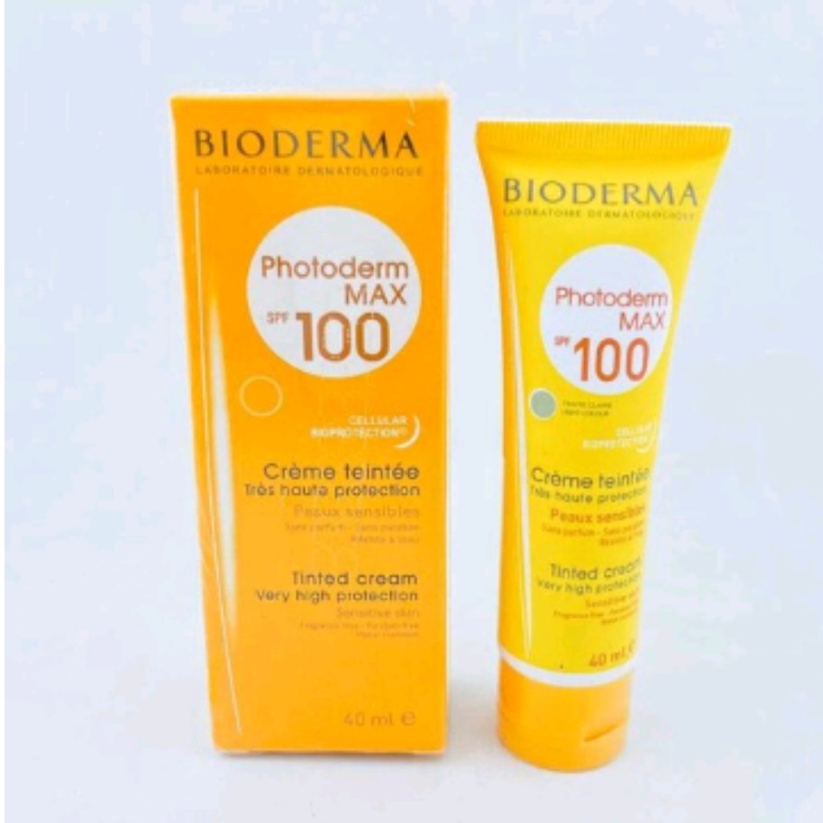 کرم ضد آفتاب رنگ طبیعی فتودرم مکس بیودرما spf100 ( دایره زرد )